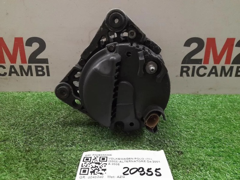 Alternatore 03D903025E Volkswagen POLO IV 2002
