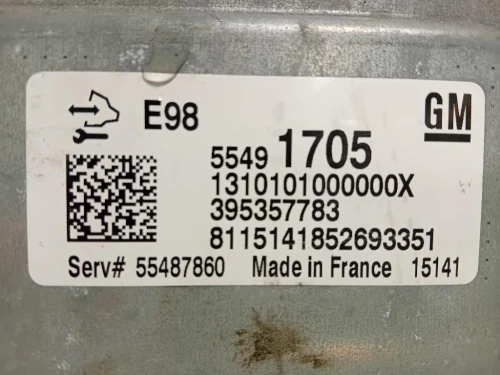 Centralina Iniezione 55491705 Opel Mokka 2013