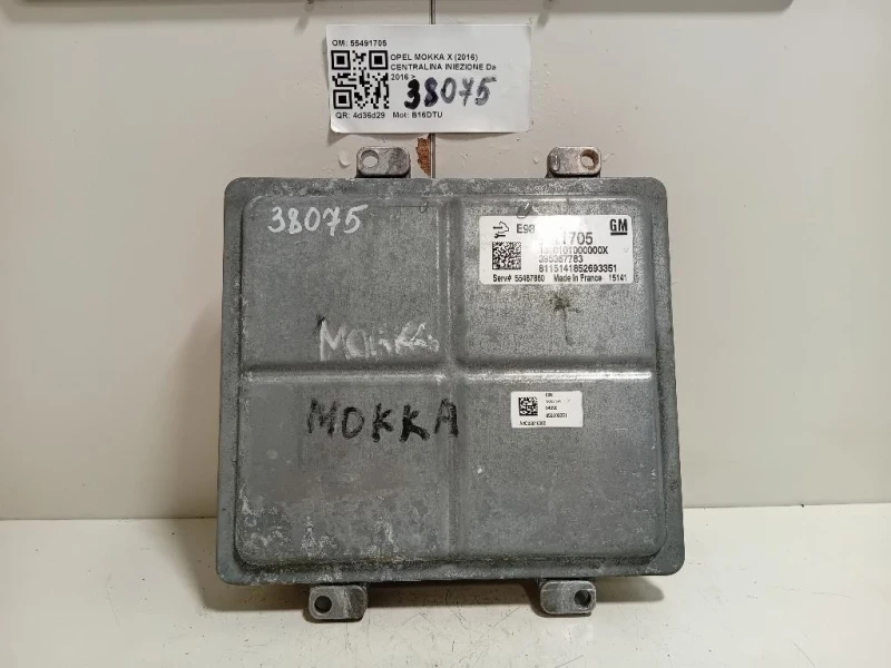 Centralina Iniezione 55491705 Opel Mokka 2013