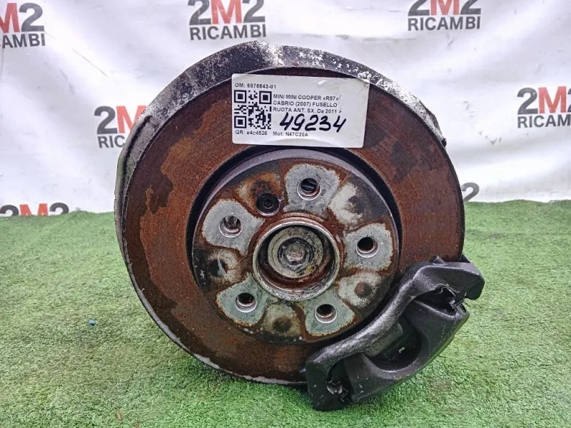 Fusello Ruota ANT SX 6876643-01 Mini MINI Cooper R57 Cabrio 2007