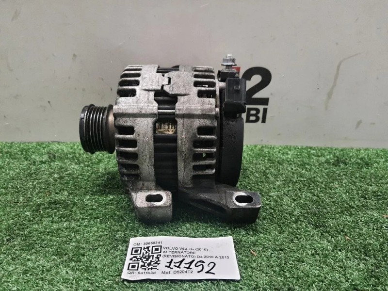 Alternatore Revisionato 30659341 Volvo V60 I 2010