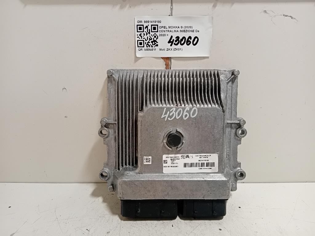 Centralina Iniezione 9851418180 Opel Mokka B 2020