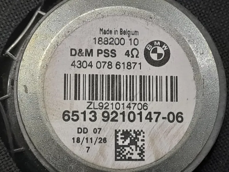 Altoparlante Porta ANT DX 6513921014706 Bmw Serie 1 F20 Berlina 2012