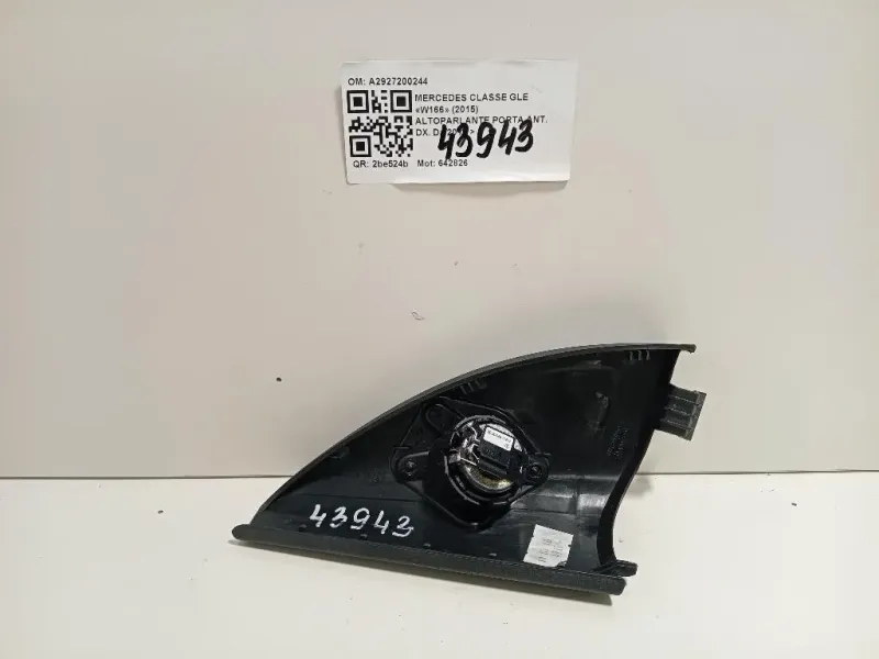 Altoparlante Porta ANT DX A2927200244 Mercedes Classe GLE W166 2015