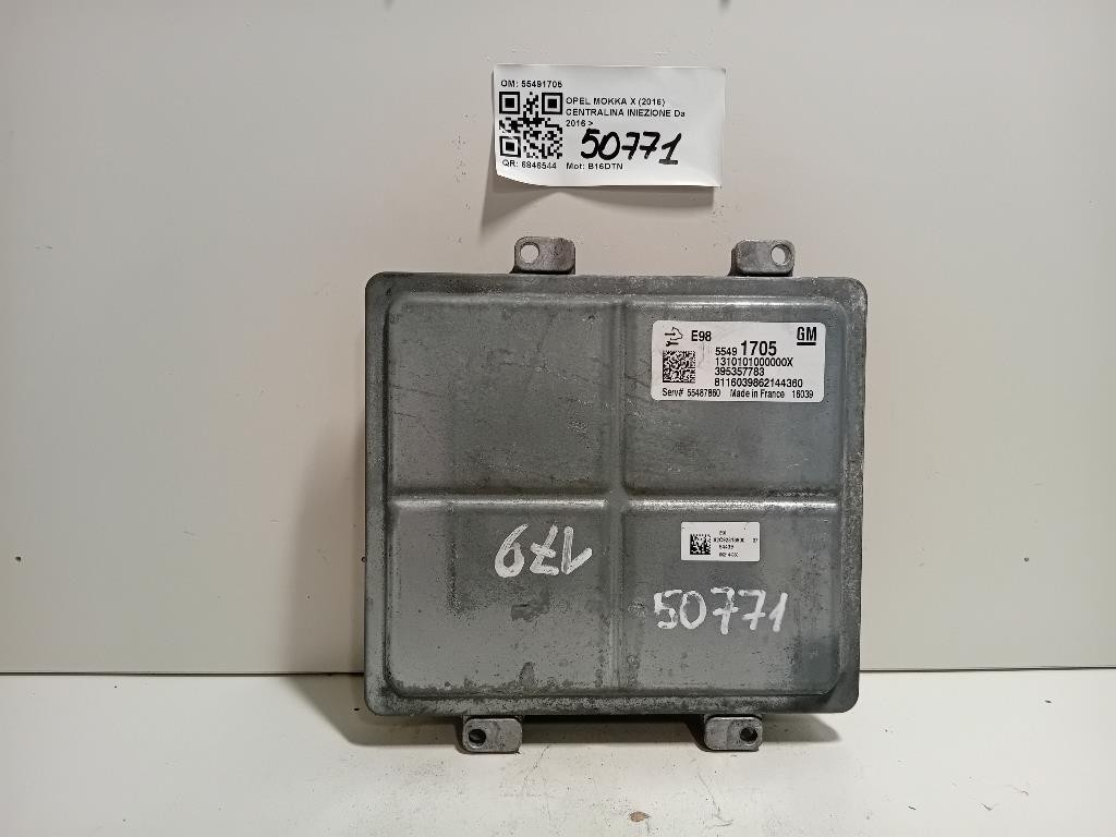 Centralina Iniezione 55491705 Opel Mokka X 2016