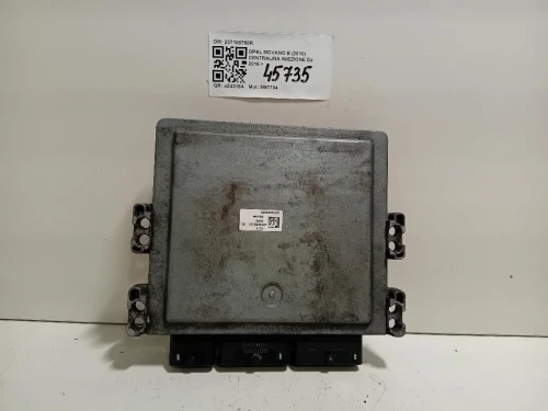 Centralina Iniezione 237108788R Opel Movano B 2010