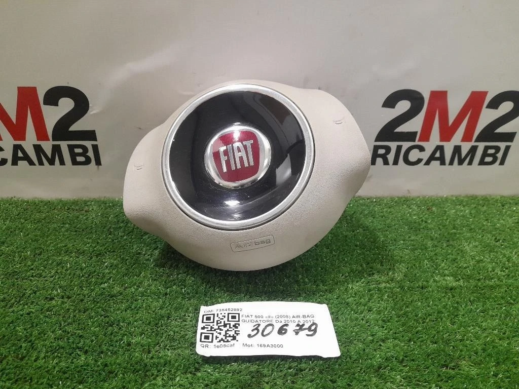 Air-bag Guidatore AIRBAG VOLANTE FIAT 500 735452882 Fiat 500 II 2008