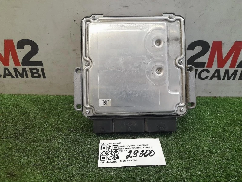 Centralina Iniezione 237103316R Opel Vivaro A 2007