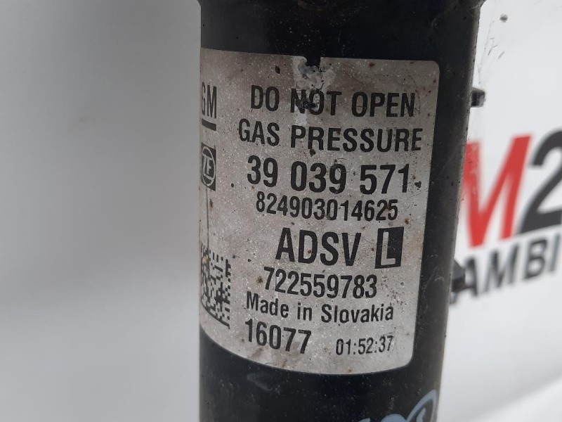 Fusello Ruota ANT SX 39030299 Opel Astra K SW 2016