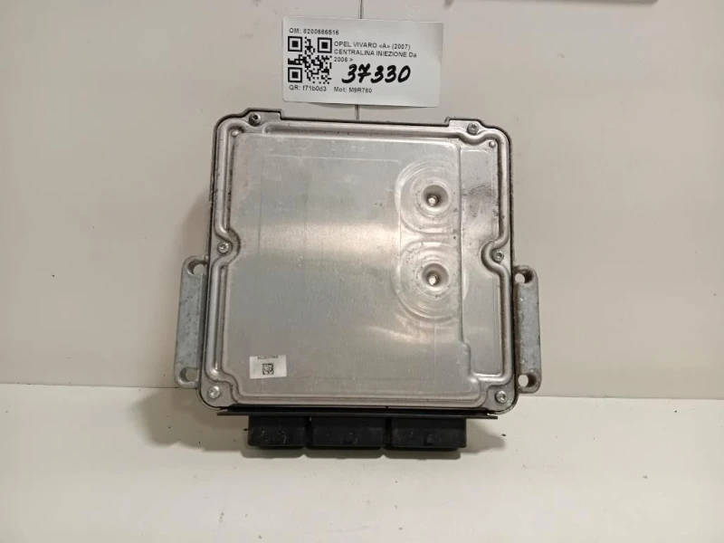 Centralina Iniezione 8200666516 Opel Vivaro A 2007