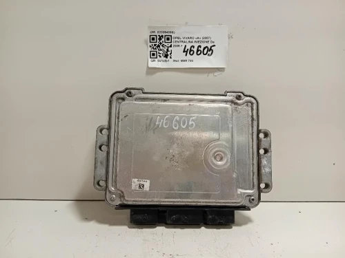 Centralina Iniezione 8200546983 Opel Vivaro A 2007