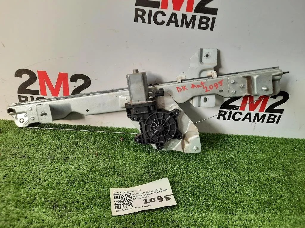 Alzacristallo Porta ANT DX 807206838R Dacia Duster I 2014