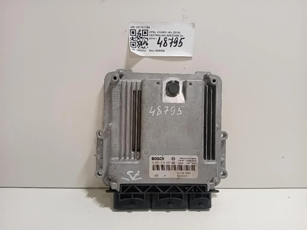 Centralina Iniezione 23710175R Opel Vivaro B 2015