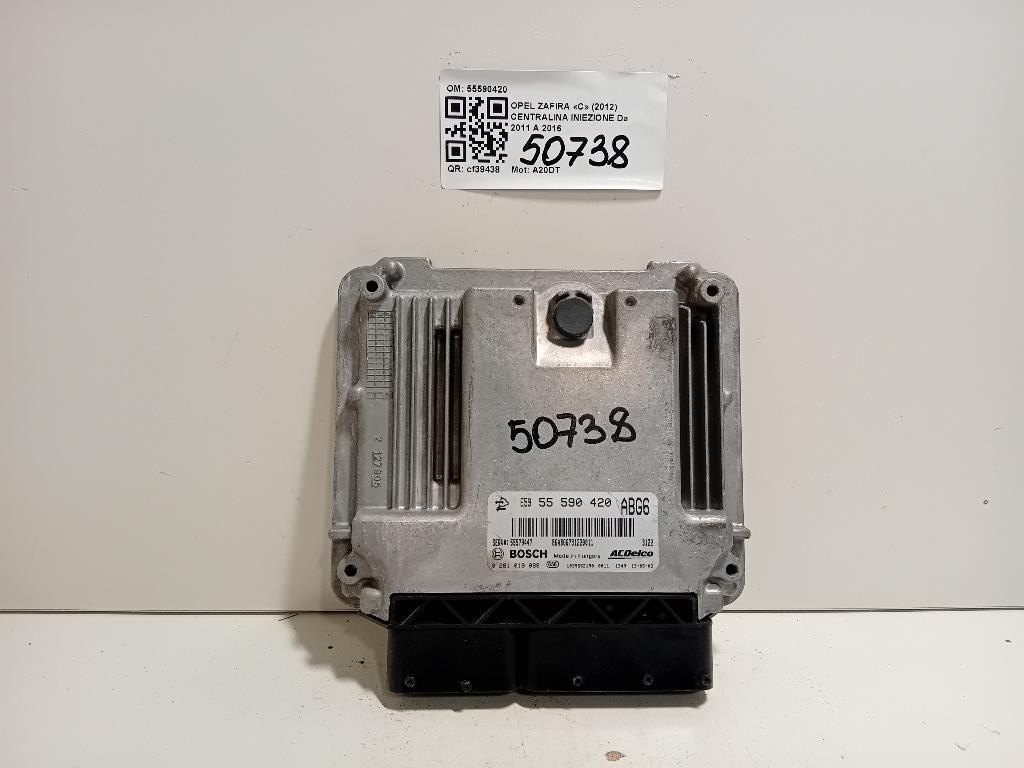Centralina Iniezione 55590420 Opel Zafira C 2012
