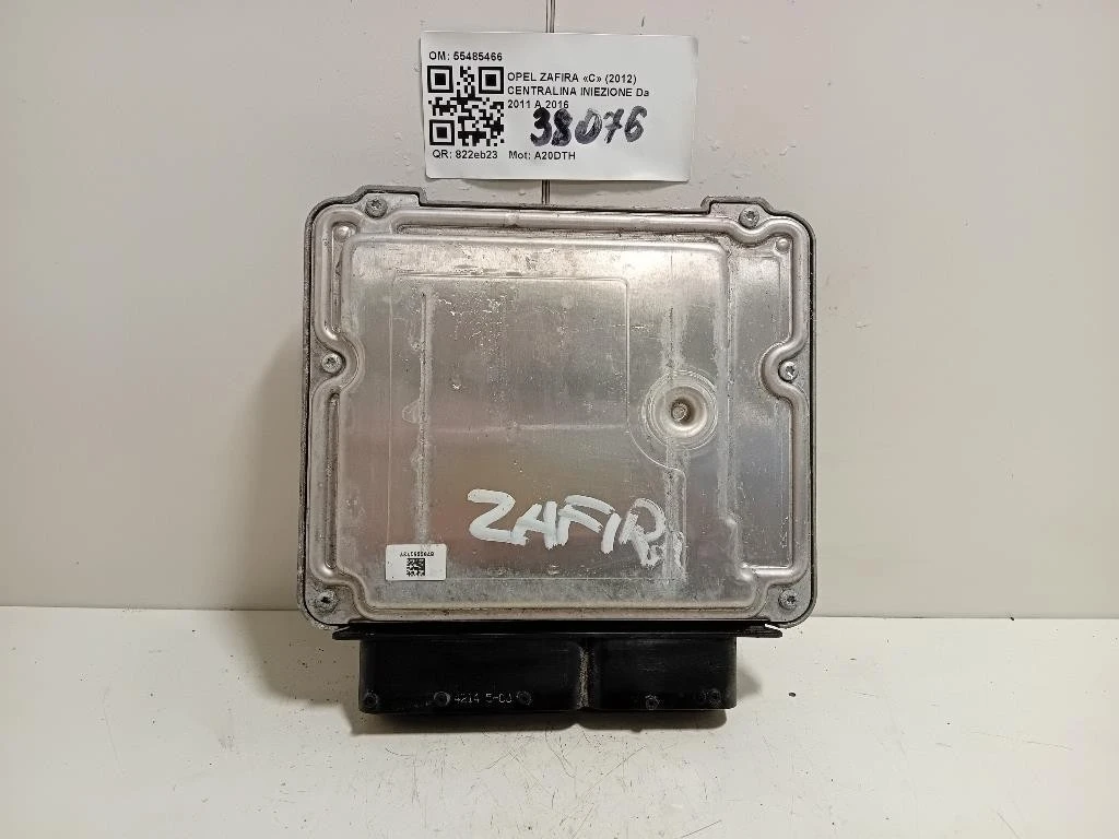 Centralina Iniezione 55485466 Opel Zafira C 2012