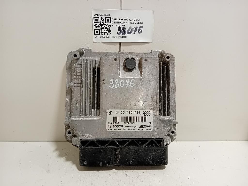 Centralina Iniezione 55485466 Opel Zafira C 2012