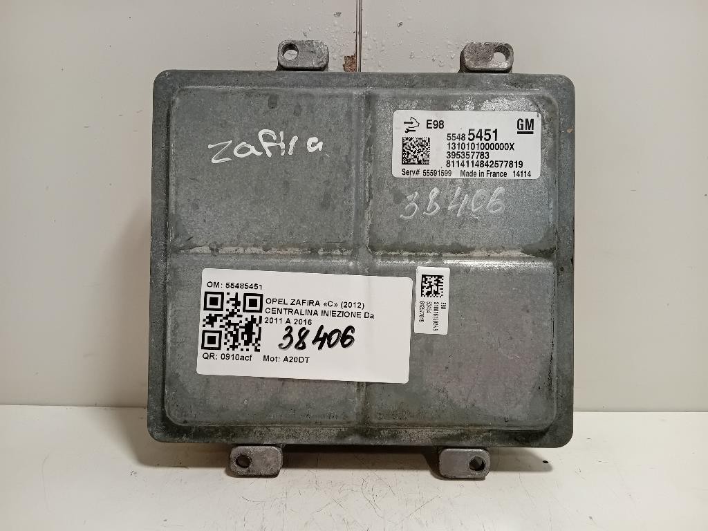 Centralina Iniezione 55485451 Opel Zafira C 2012