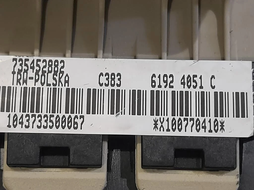 Air-bag Guidatore 735452882 Fiat 500 II 2008