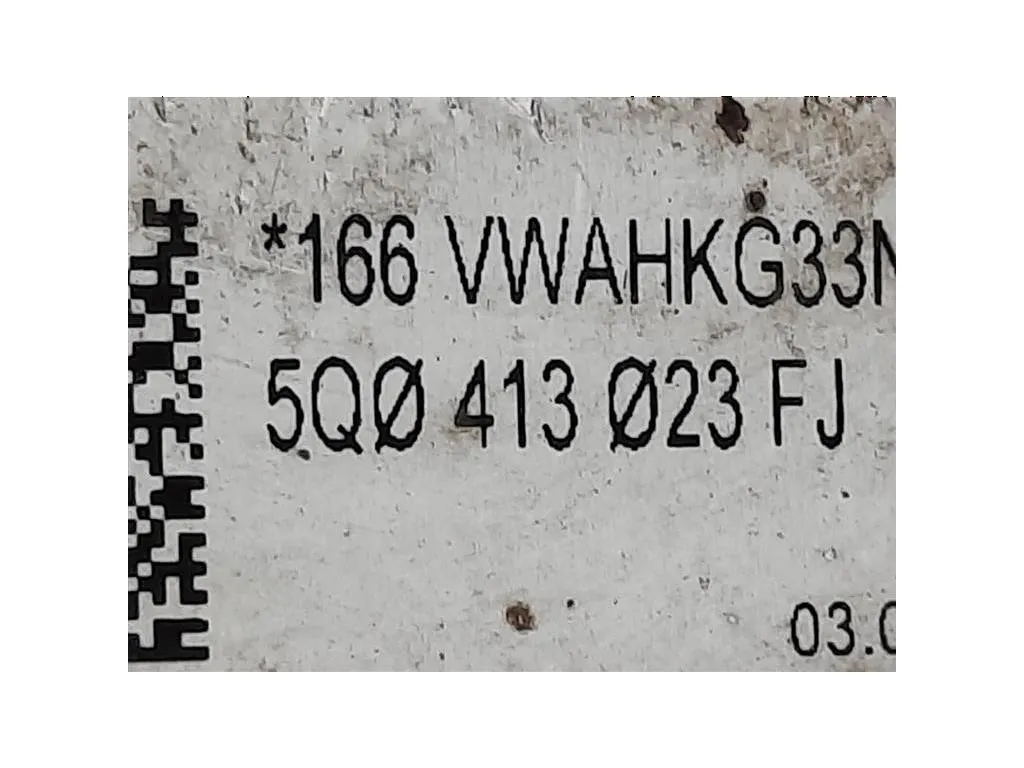 Fusello Ruota ANT SX 5Q0407253A FUSELLO AMMORTIZZATORE MECCANICA Volkswagen GOLF VII 2017