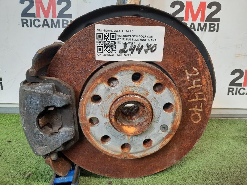 Fusello Ruota ANT SX 5Q0407253A FUSELLO AMMORTIZZATORE MECCANICA Volkswagen GOLF VII 2017