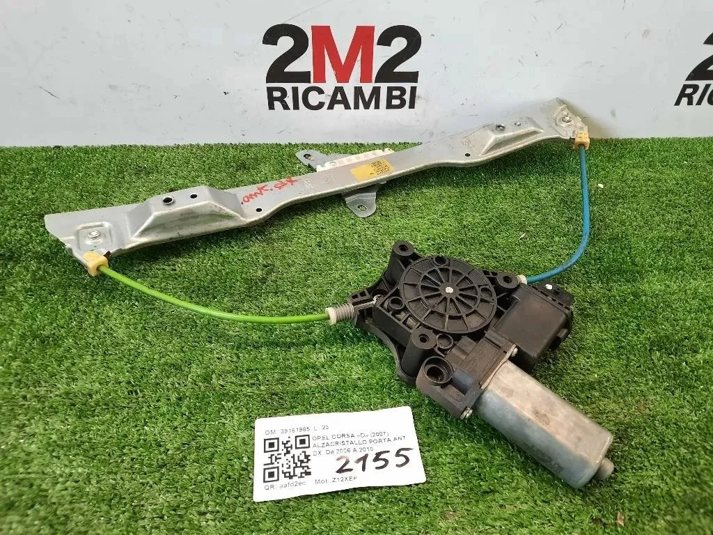 Alzacristallo Porta ANT DX 39161985 Opel Corsa D 2007