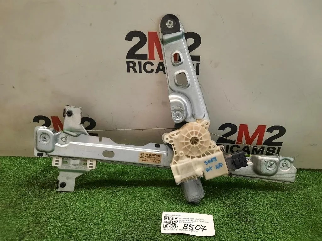 Alzacristallo Porta ANT DX 9682808880 Peugeot 3008 I 2009