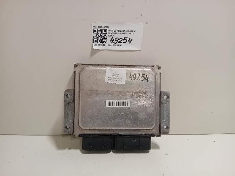 Centralina Iniezione 9809447780 Peugeot Boxer III 2014