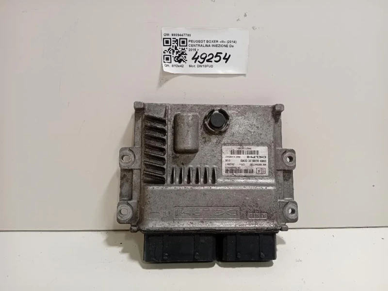 Centralina Iniezione 9809447780 Peugeot Boxer III 2014