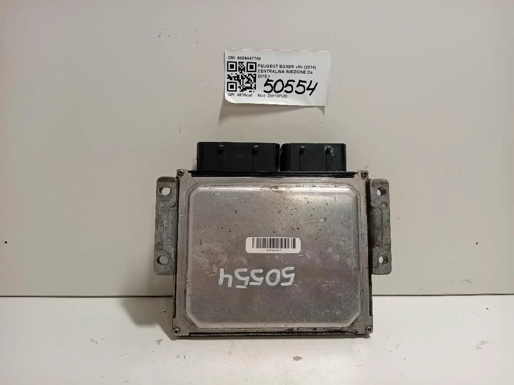 Centralina Iniezione 9809447780 Peugeot Boxer III 2014