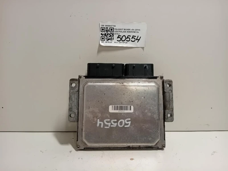 Centralina Iniezione 9809447780 Peugeot Boxer III 2014