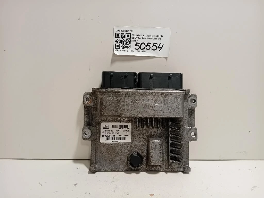 Centralina Iniezione 9809447780 Peugeot Boxer III 2014