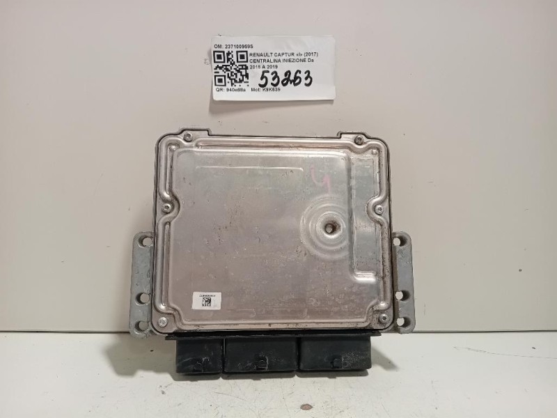 Centralina Iniezione 237100959S Renault Captur I 2017