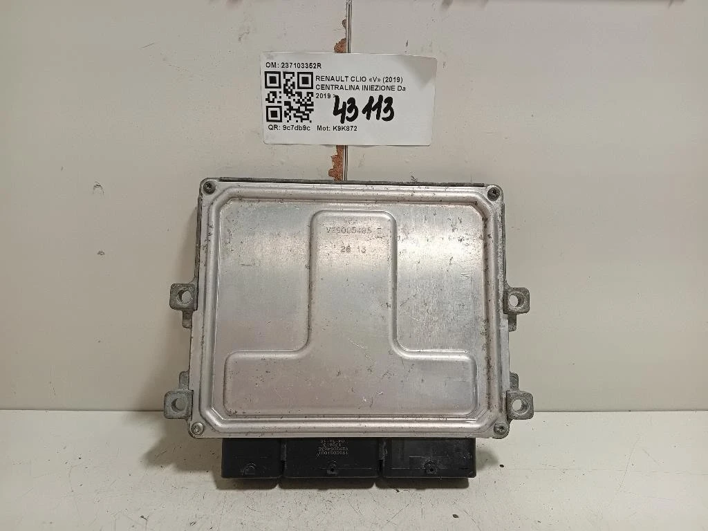 Centralina Iniezione 237103352R Renault CLIO V 2019