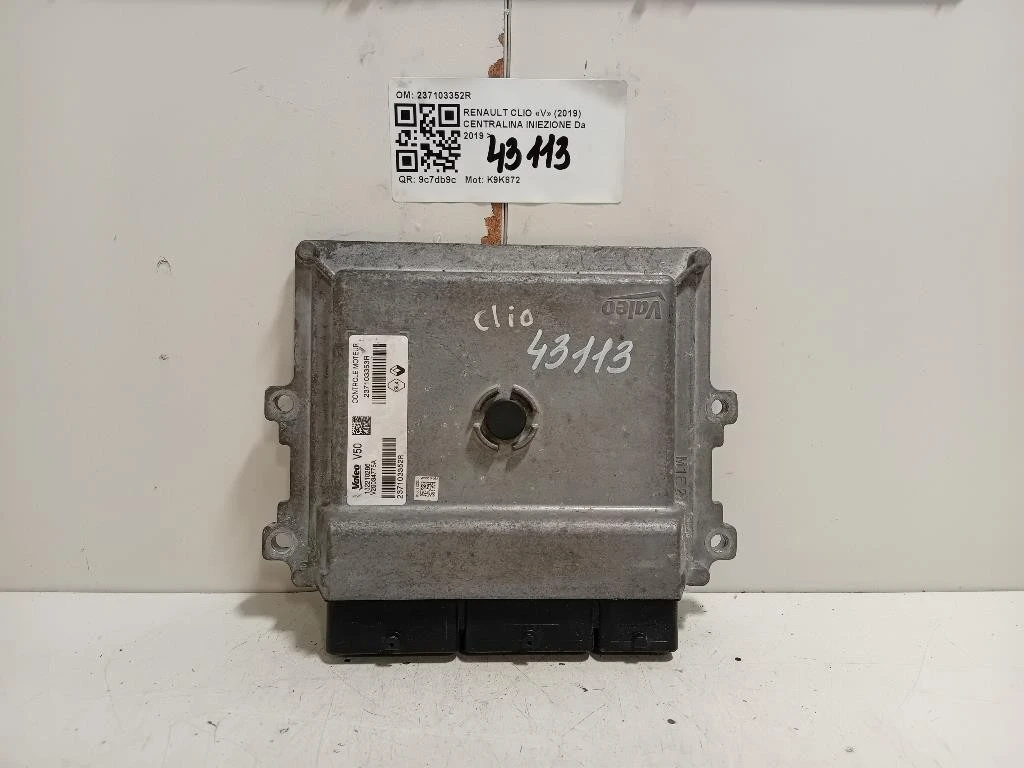 Centralina Iniezione 237103352R Renault CLIO V 2019
