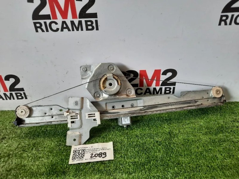Alzacristallo Porta ANT SX 807213506R Dacia Duster I 2014