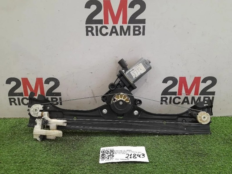 Alzacristallo Porta ANT SX 51824040 Fiat 500 II 2008