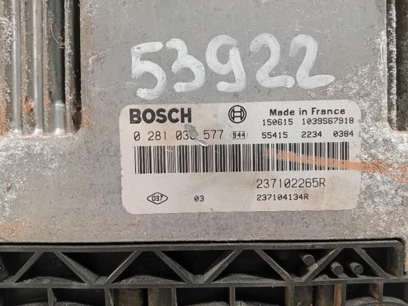 Centralina Iniezione 237102265R Renault Master IV 2014