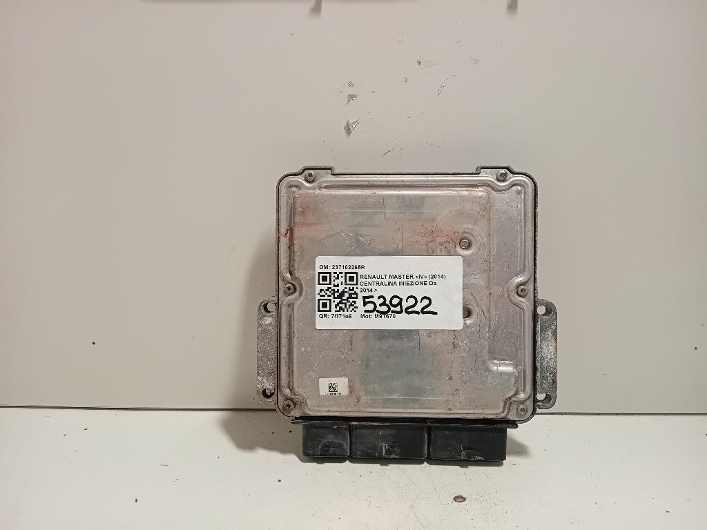 Centralina Iniezione 237102265R Renault Master IV 2014
