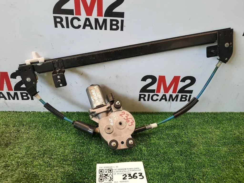 Alzacristallo Porta ANT SX 51895385 Fiat Grande Punto 2009