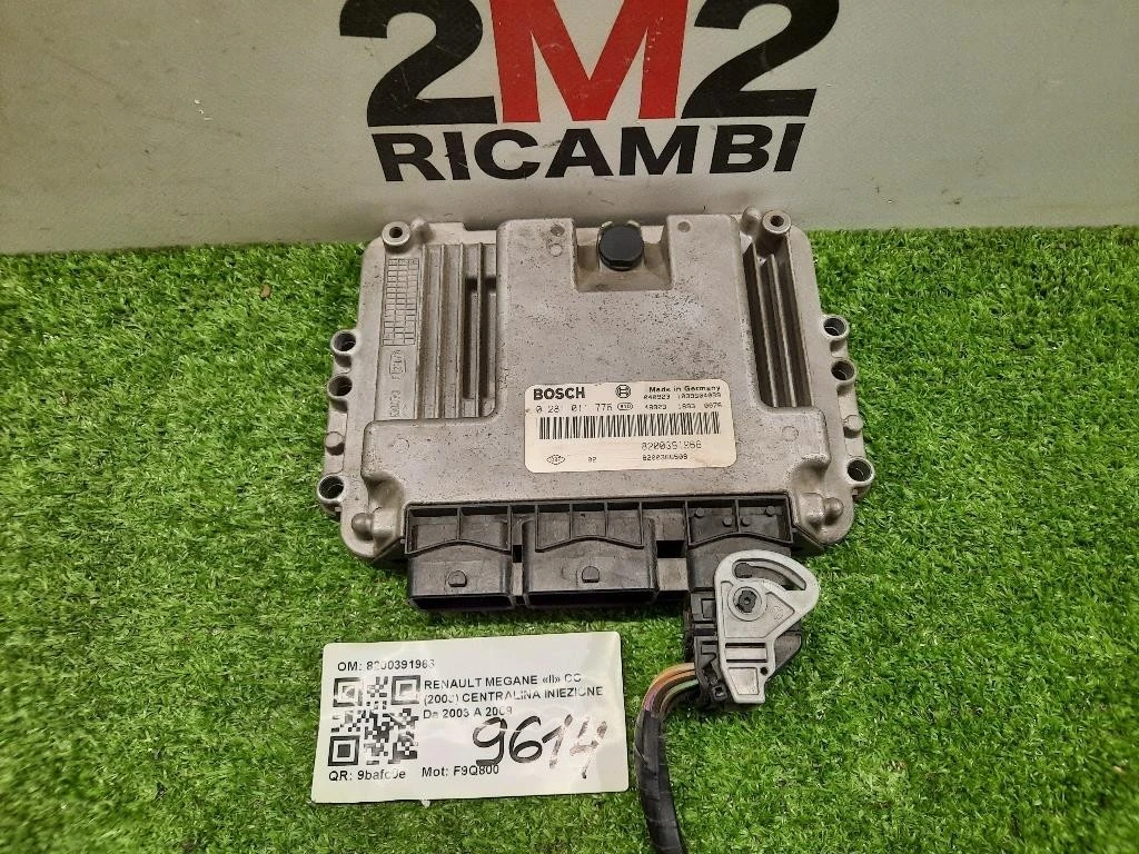 Centralina Iniezione 8200391966 Renault Megane II CC 2003