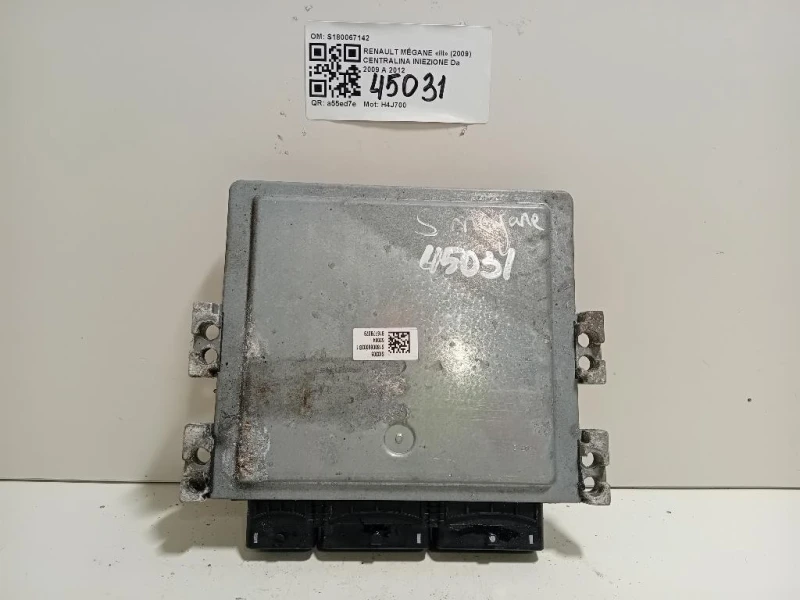 Centralina Iniezione S180067142 Renault Mégane III 2009
