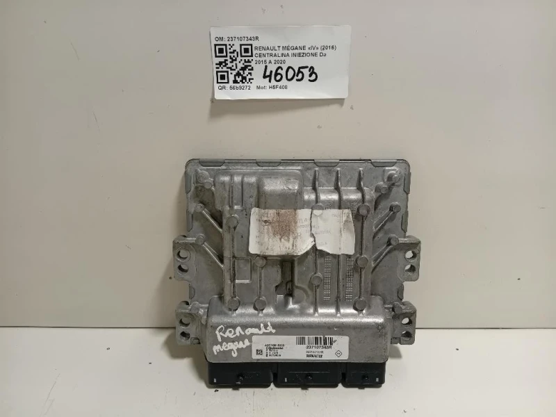 Centralina Iniezione 237107343R Renault Mégane IV 2016