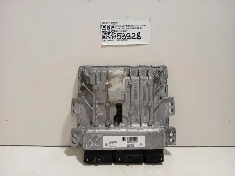 Centralina Iniezione 237107343R Renault Mégane IV 2016