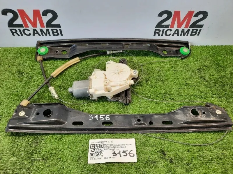 Alzacristallo Porta ANT SX A2467200179 Mercedes Classe B W246 2012