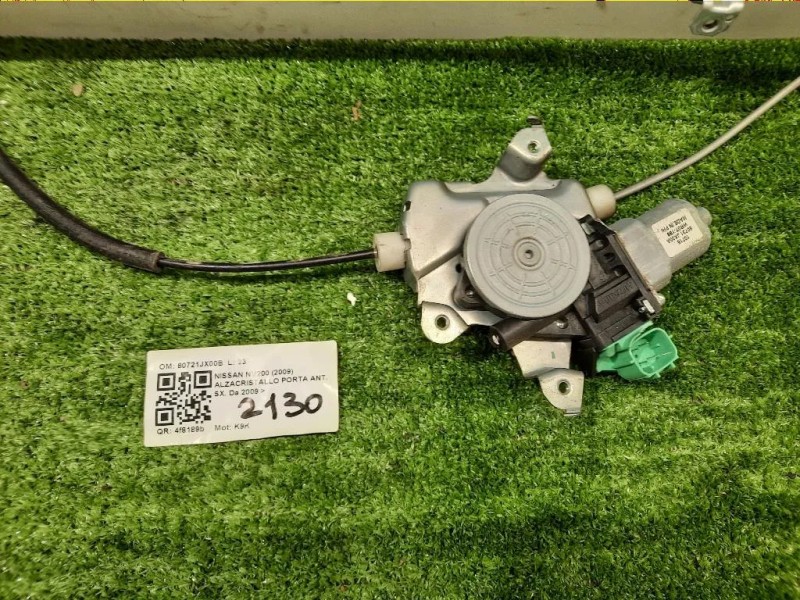 Alzacristallo Porta ANT SX 80721JX00B Nissan Nv200 2009