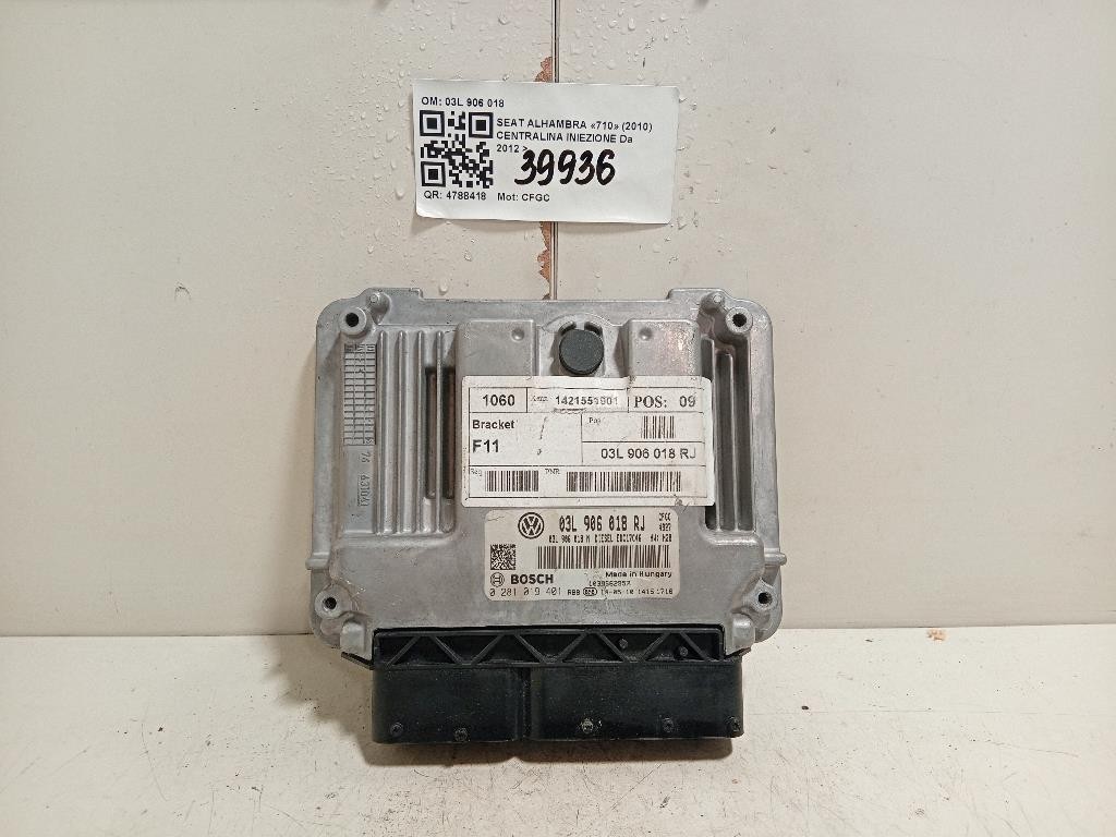 Centralina Iniezione 03L 906 018 Seat Alhambra 710 2010