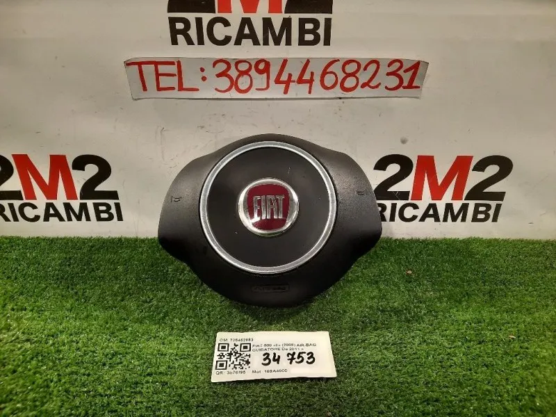 Air-bag Guidatore 735452883 Fiat 500 II 2008