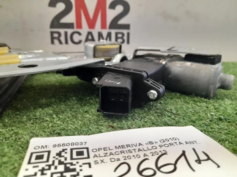 Alzacristallo Porta ANT SX 95508037 Opel Meriva B 2010