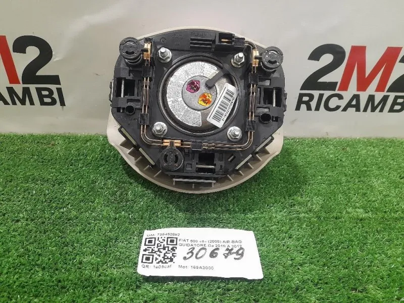 Air-bag Guidatore AIRBAG VOLANTE FIAT 500 735452882 Fiat 500 II 2008