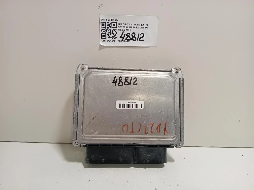 Centralina Iniezione 05C907394 Seat Ibiza VI KJ1 2017